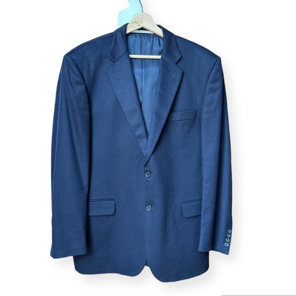 Burberry London Men's 100% Cashmere Jacket Blazer 44R - Picture 1 of 12